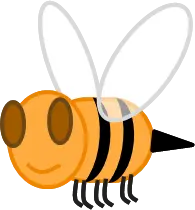 Abejita volando